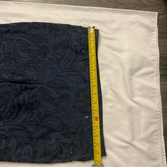 INC International Concepts Botanical Print Floral Embroidered Jeans 10 Boho Chic - Picture 9 of 12